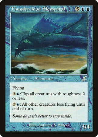 Thundercloud Elemental [Scourge] | Good Games North