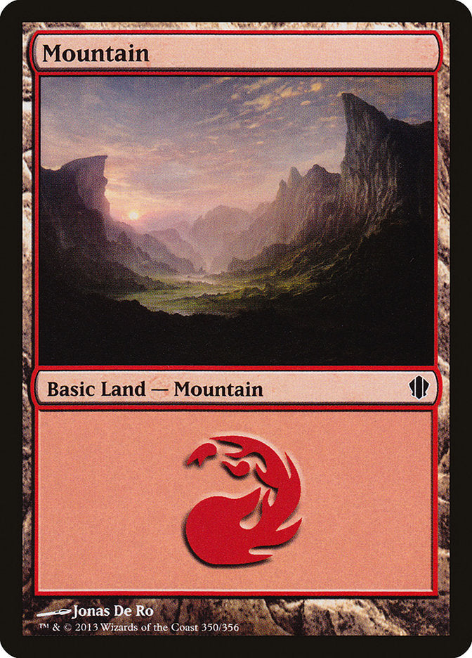 Mountain (350) [Commander 2013] | Good Games North