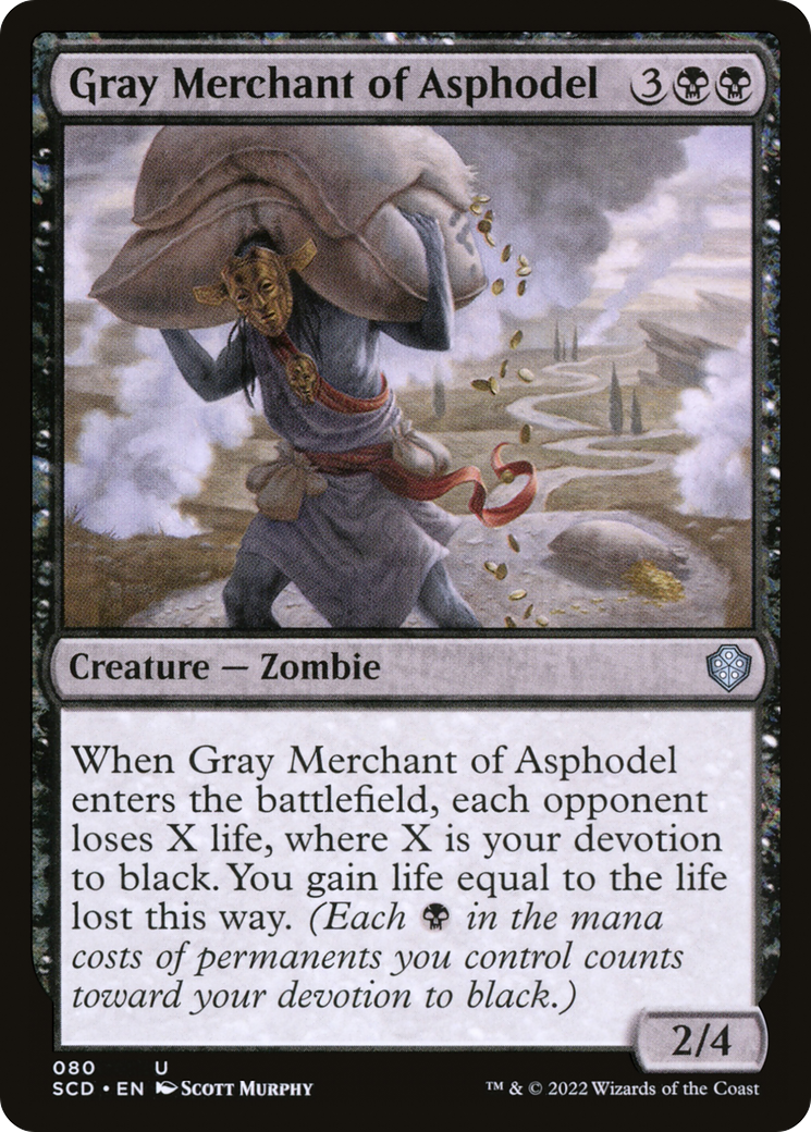 Gray Merchant of Asphodel [Starter Commander Decks] | Good Games North