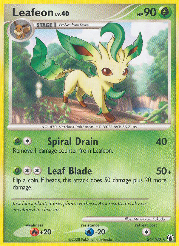 Leafeon (24/100) [Diamond & Pearl: Majestic Dawn] | Good Games North