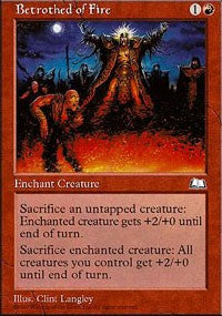 Betrothed of Fire [Weatherlight] | Good Games North