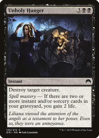 Unholy Hunger [Magic Origins] | Good Games North