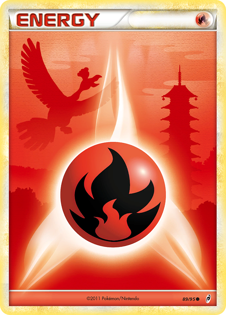 Fire Energy (89/95) [HeartGold & SoulSilver: Call of Legends] | Good Games North
