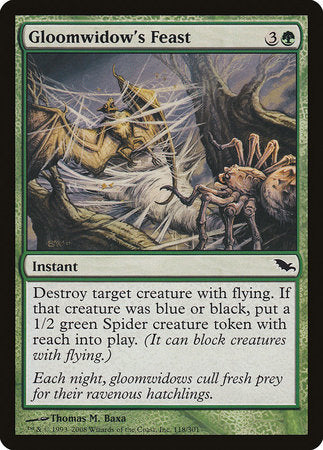Gloomwidow's Feast [Shadowmoor] | Good Games North