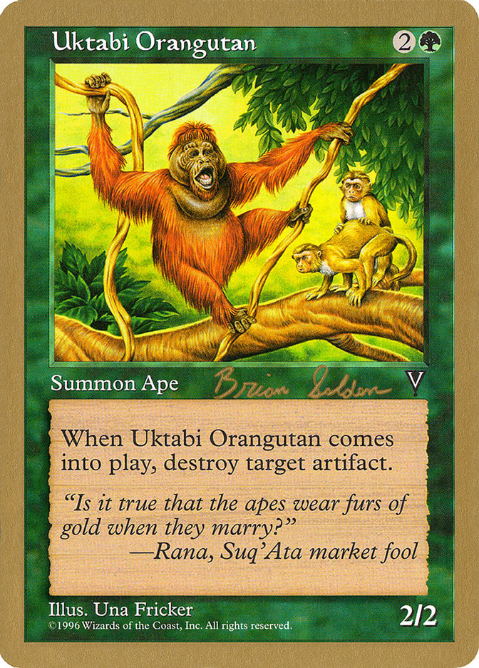 Uktabi Orangutan (Brian Selden) [World Championship Decks 1998] | Good Games North