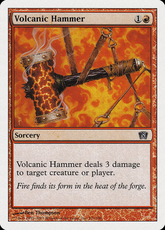 Volcanic Hammer [Eighth Edition] | Good Games North