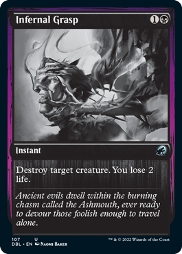 Infernal Grasp [Innistrad: Double Feature] | Good Games North