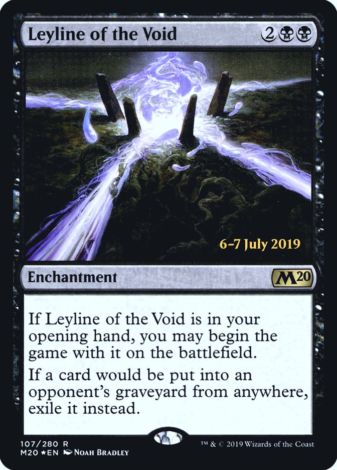 Leyline of the Void  [Core Set 2020 Prerelease Promos] | Good Games North