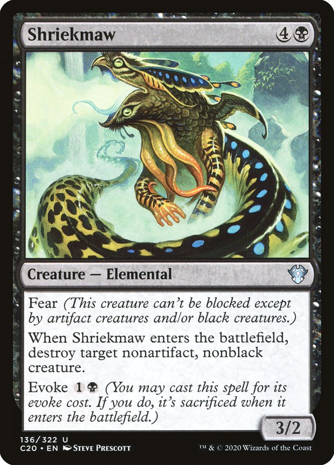 Shriekmaw [Commander 2020] | Good Games North