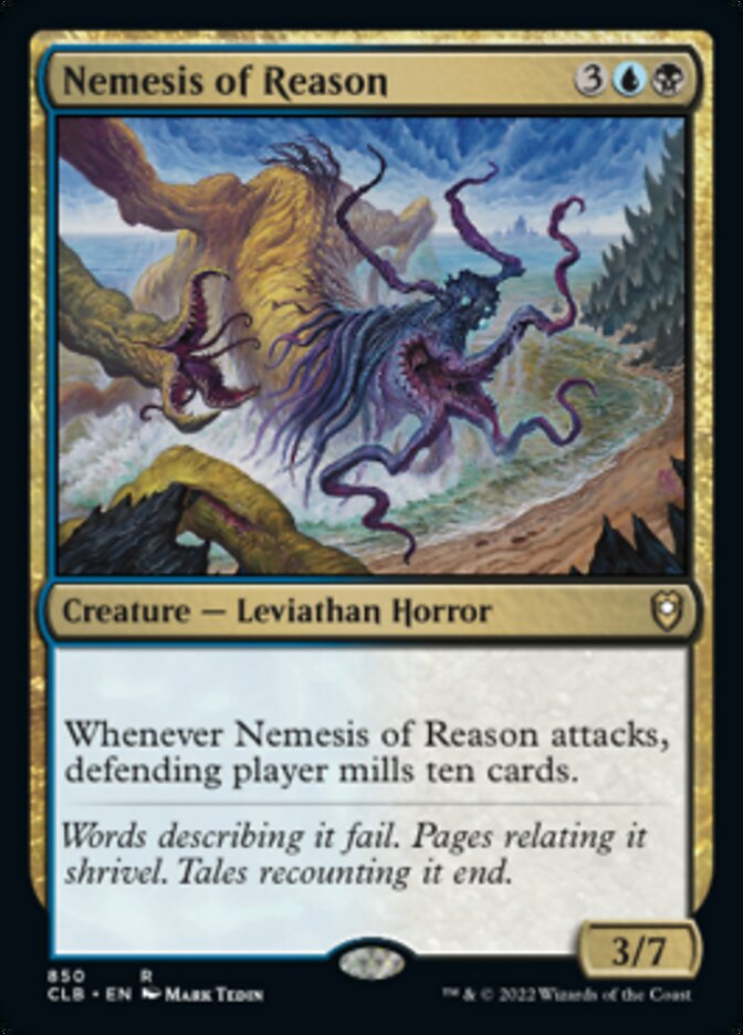 Nemesis of Reason [Commander Legends: Battle for Baldur's Gate] | Good Games North
