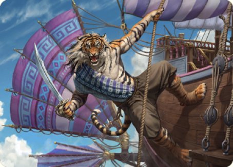 Jedit Ojanen, Mercenary Art Card [Dominaria United Art Series] | Good Games North