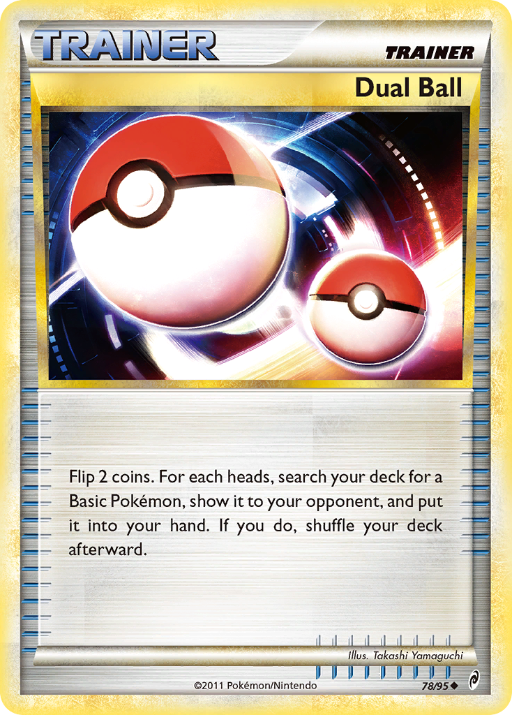 Dual Ball (78/95) [HeartGold & SoulSilver: Call of Legends] | Good Games North
