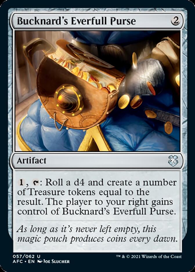 Bucknard's Everfull Purse [Dungeons & Dragons: Adventures in the Forgotten Realms Commander] | Good Games North