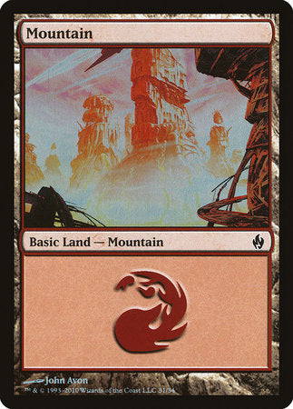 Mountain (31) [Premium Deck Series: Fire and Lightning] | Good Games North