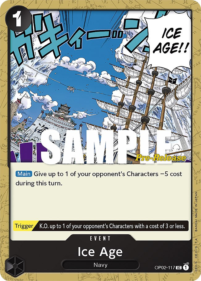Ice Age [Paramount War Pre-Release Cards] | Good Games North
