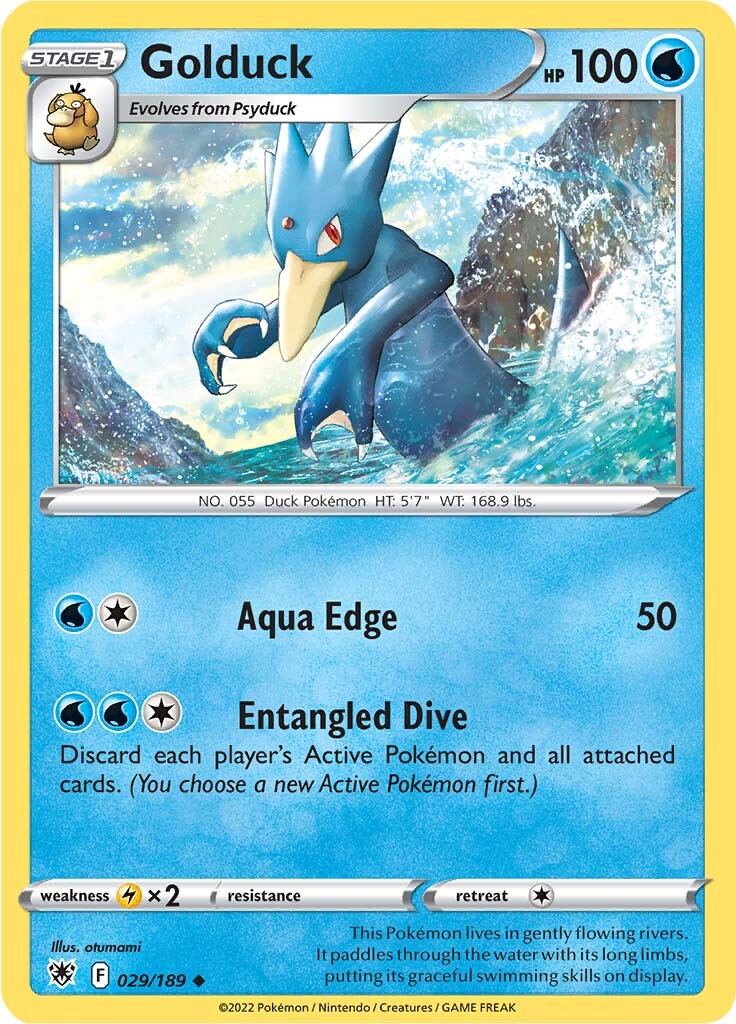 Golduck (029/189) [Sword & Shield: Astral Radiance] | Good Games North