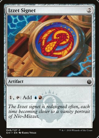Izzet Signet [GRN Guild Kit] | Good Games North