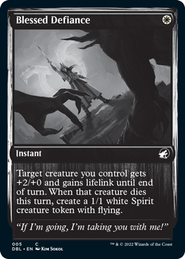 Blessed Defiance [Innistrad: Double Feature] | Good Games North