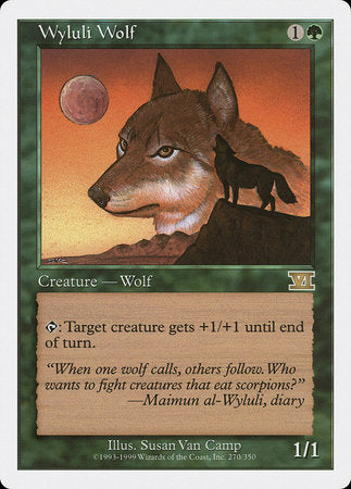 Wyluli Wolf [Classic Sixth Edition] | Good Games North