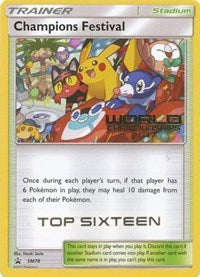 Champions Festival (SM78) (2017 Top Sixteen) [Sun & Moon: Black Star Promos] | Good Games North