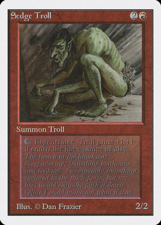 Sedge Troll [Unlimited Edition] | Good Games North