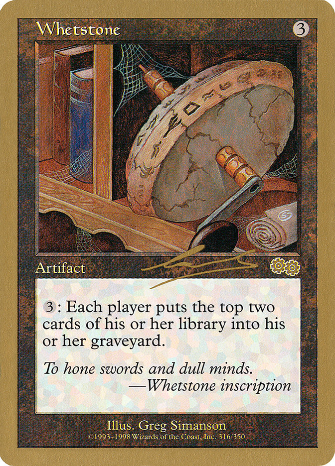 Whetstone (Nicolas Labarre) [World Championship Decks 2000] | Good Games North