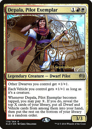 Depala, Pilot Exemplar [Kaladesh Promos] | Good Games North