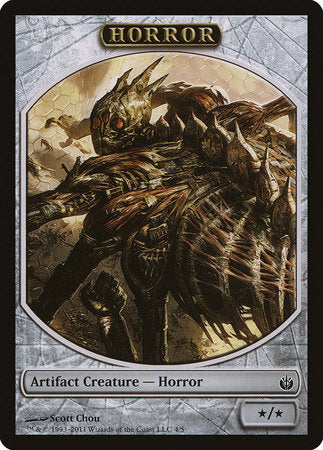 Horror Token [Mirrodin Besieged Tokens] | Good Games North