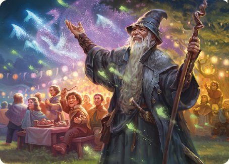 Gandalf, Friend of the Shire Art Card [The Lord of the Rings: Tales of Middle-earth Art Series] | Good Games North