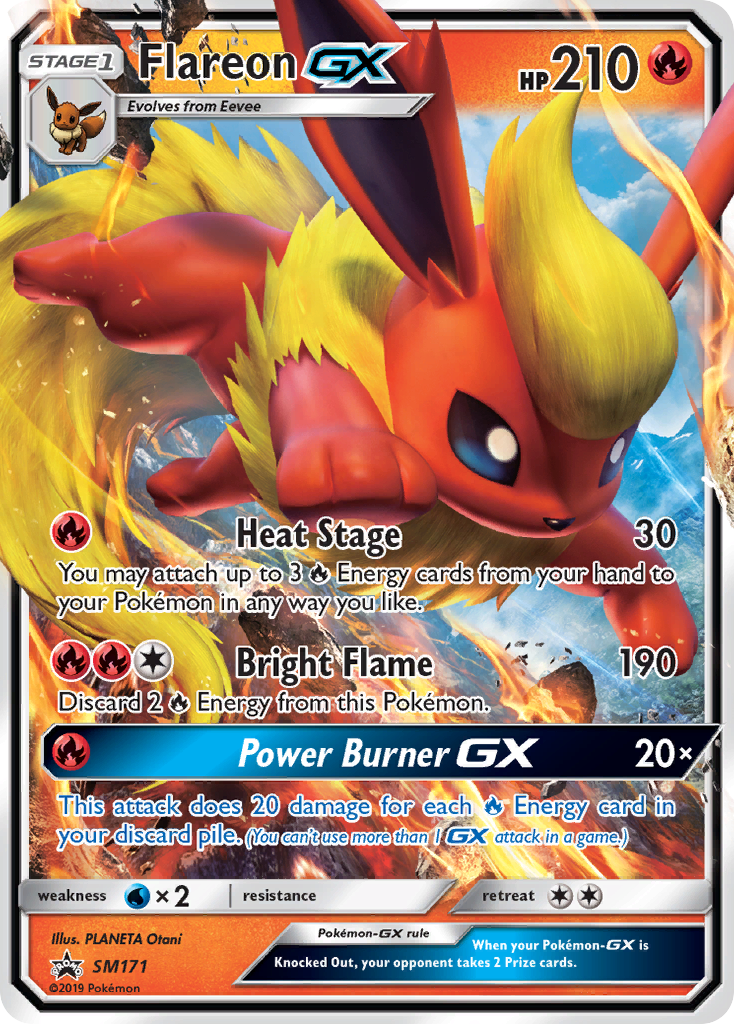 Flareon GX (SM171) [Sun & Moon: Black Star Promos] | Good Games North