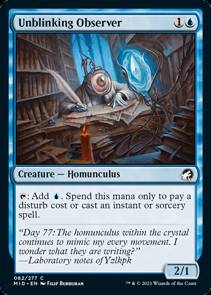 Unblinking Observer [Innistrad: Midnight Hunt] | Good Games North