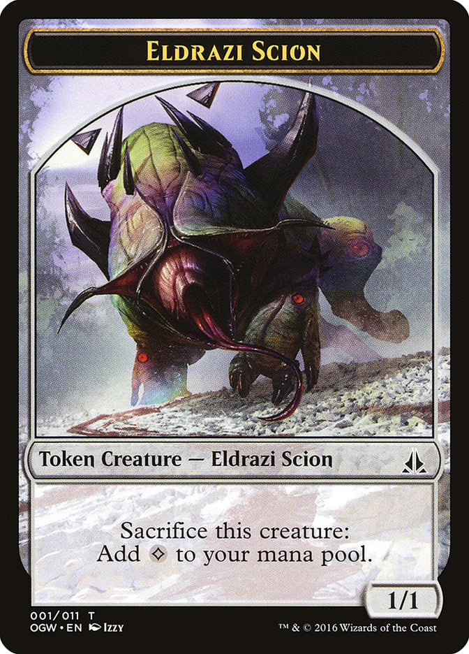 Eldrazi Scion (001/011) [Oath of the Gatewatch Tokens] | Good Games North