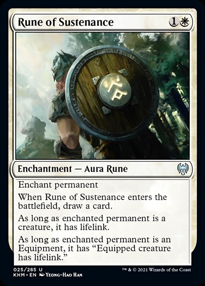 Rune of Sustenance [Kaldheim] | Good Games North