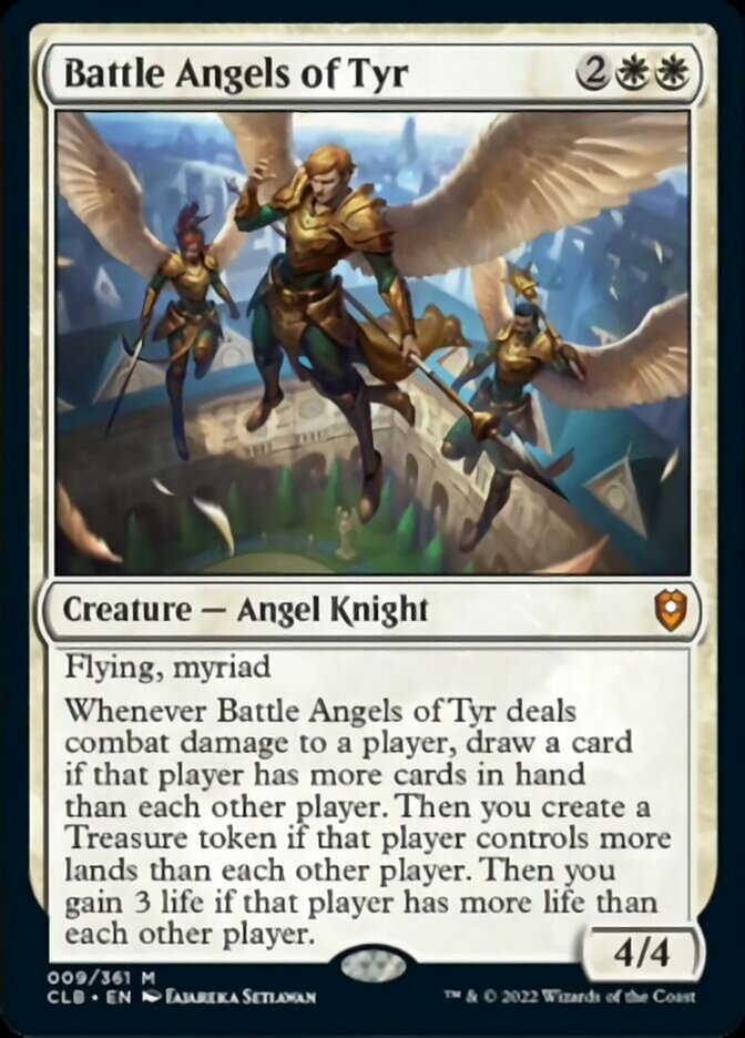 Battle Angels of Tyr [Commander Legends: Battle for Baldur's Gate] | Good Games North