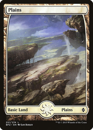 Plains (251) - Full Art [Battle for Zendikar] | Good Games North
