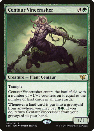 Centaur Vinecrasher [Commander 2015] | Good Games North