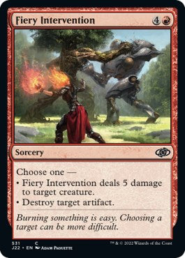 Fiery Intervention [Jumpstart 2022] | Good Games North