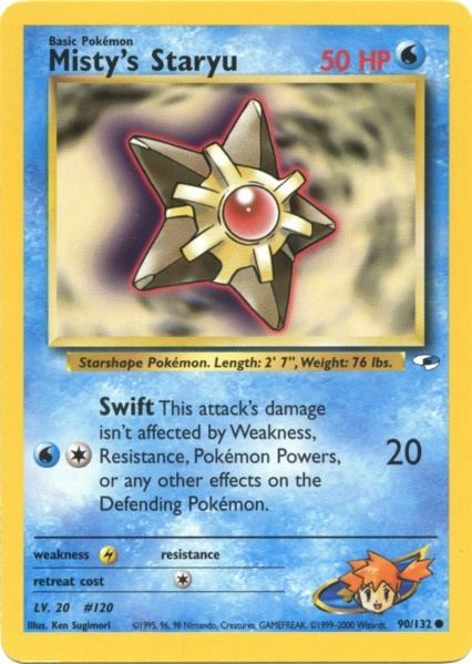 Misty's Staryu (90/132) [Gym Heroes Unlimited] | Good Games North
