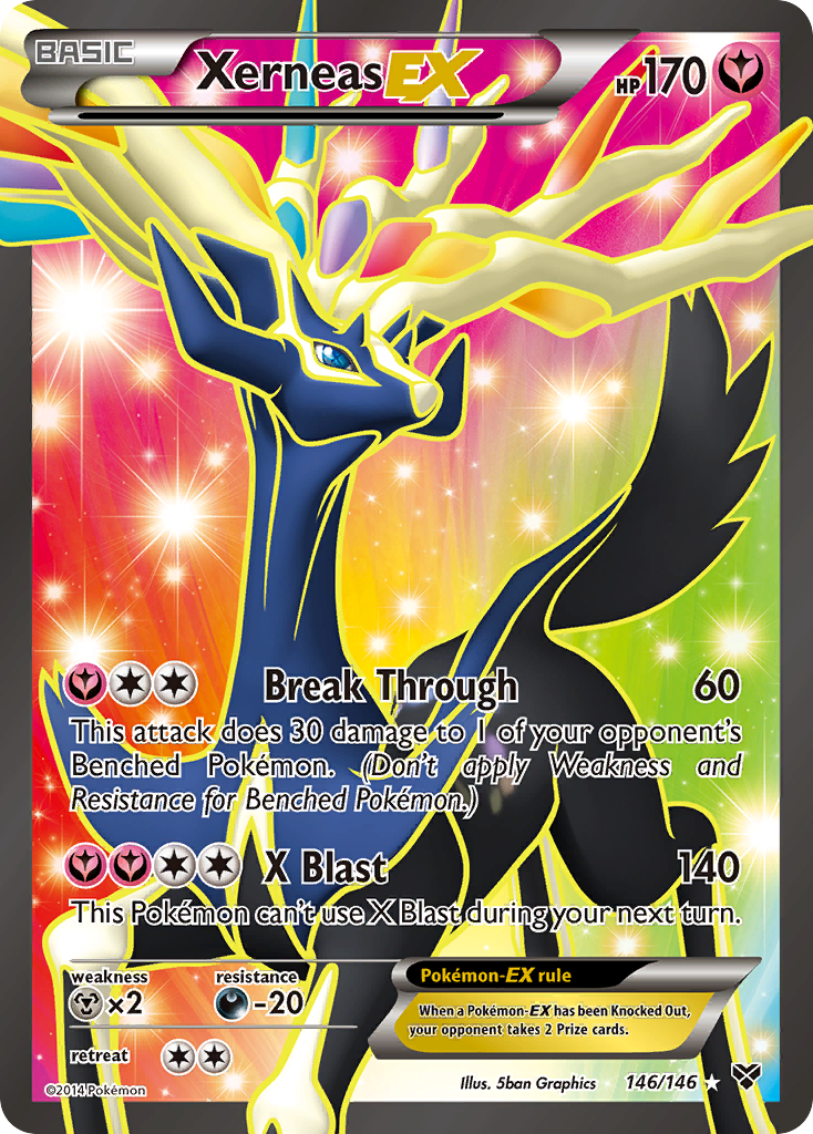 Xerneas EX (146/146) [XY: Base Set] | Good Games North