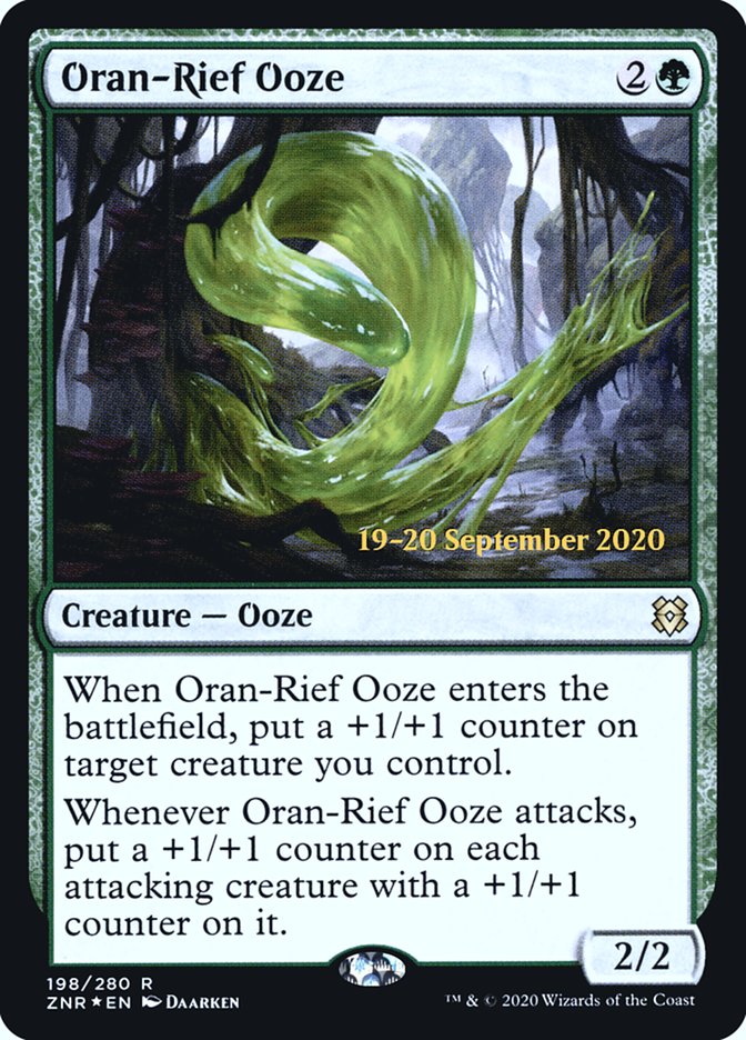 Oran-Rief Ooze  [Zendikar Rising Prerelease Promos] | Good Games North