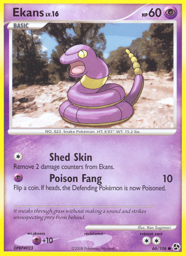 Ekans (66/106) [Diamond & Pearl: Great Encounters] | Good Games North