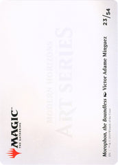 Morophon the Boundless Art Card [Modern Horizons Art Series] | Good Games North