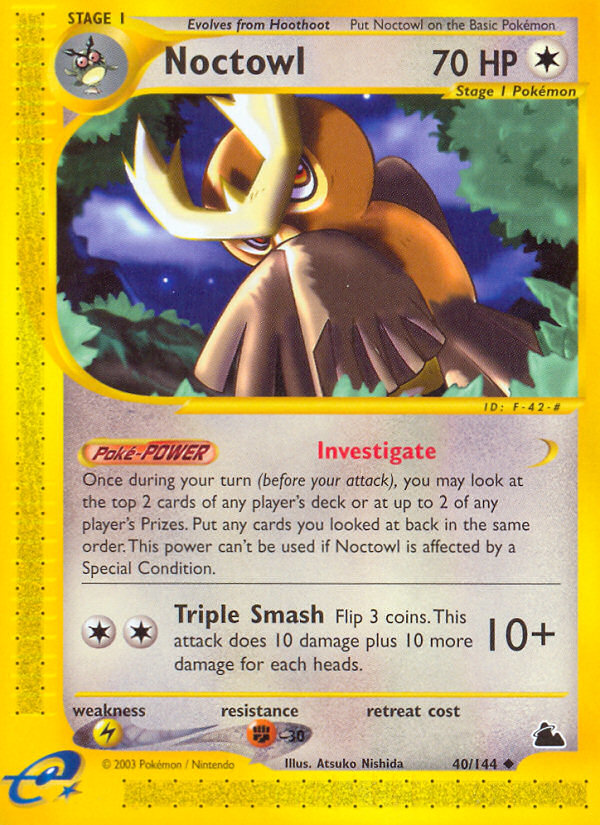 Noctowl (40/144) [Skyridge] | Good Games North