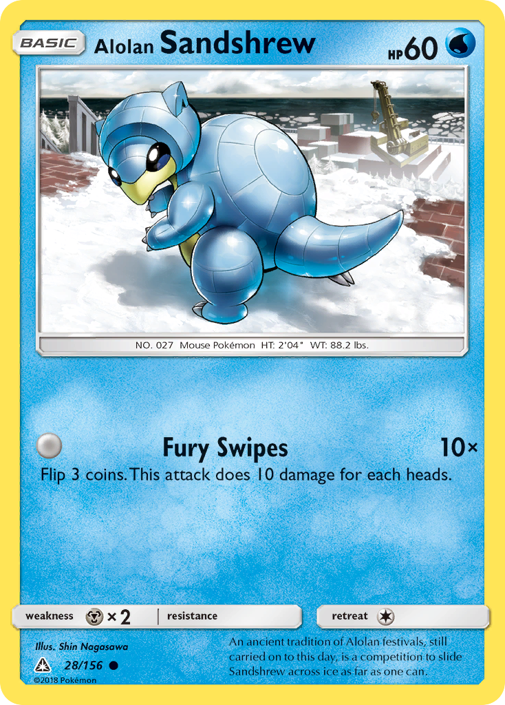 Alolan Sandshrew (28/156) [Sun & Moon: Ultra Prism] | Good Games North