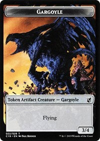 Gargoyle // Egg Double-sided Token [Commander 2019 Tokens] | Good Games North