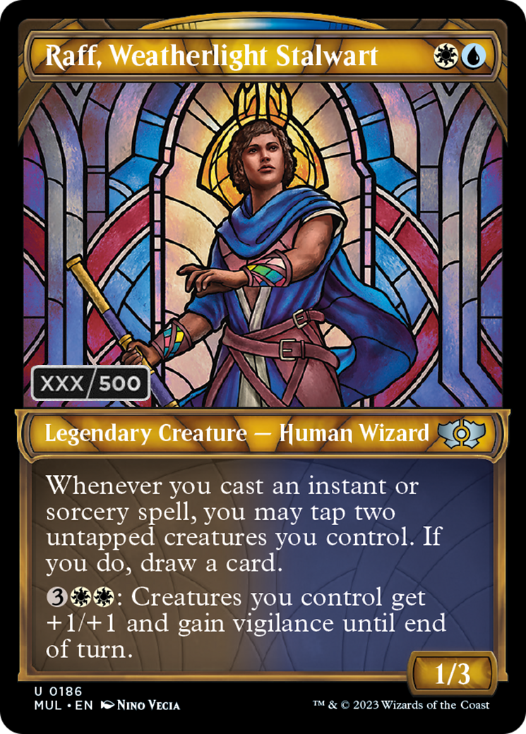 Raff, Weatherlight Stalwart (Serialized) [Multiverse Legends] | Good Games North