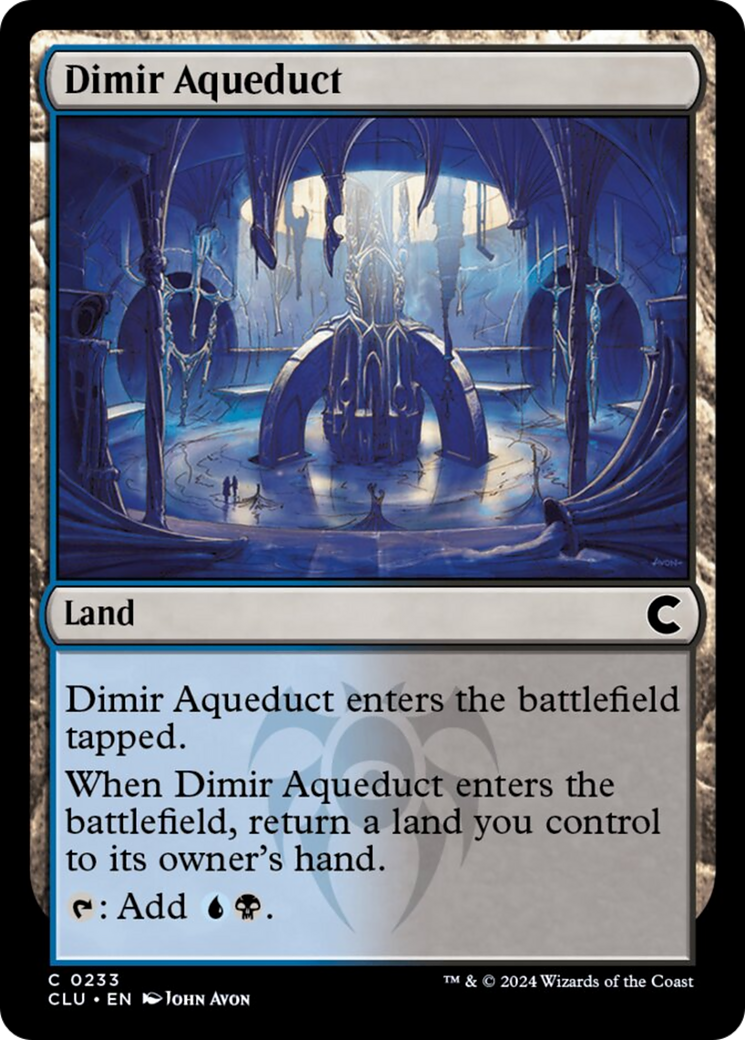 Dimir Aqueduct [Ravnica: Clue Edition] | Good Games North