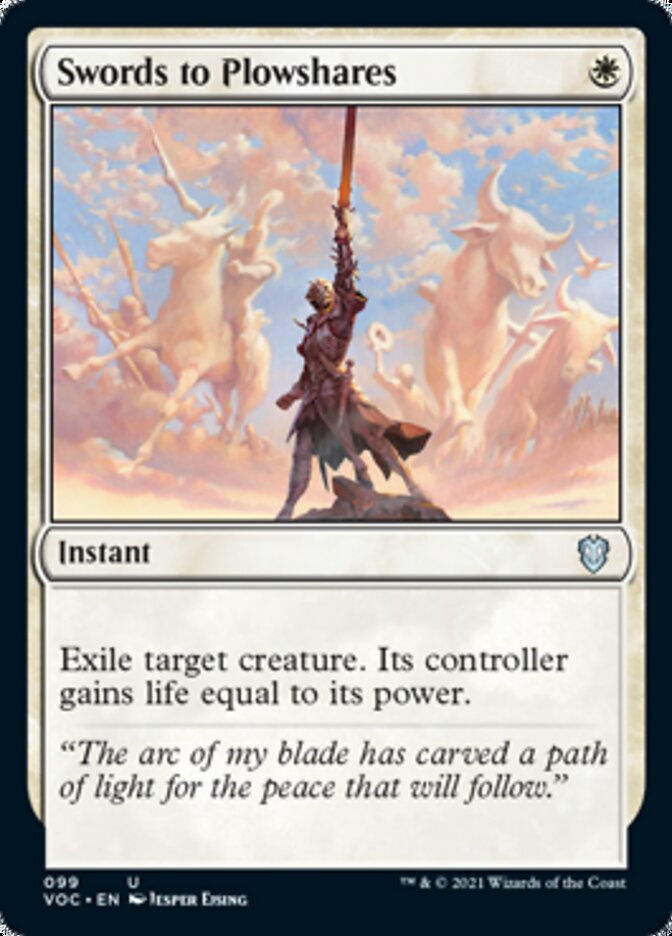 Swords to Plowshares [Innistrad: Crimson Vow Commander] | Good Games North