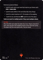 Vampire Wedding Planner (Magic Minigame) [Innistrad: Crimson Vow Minigame] | Good Games North