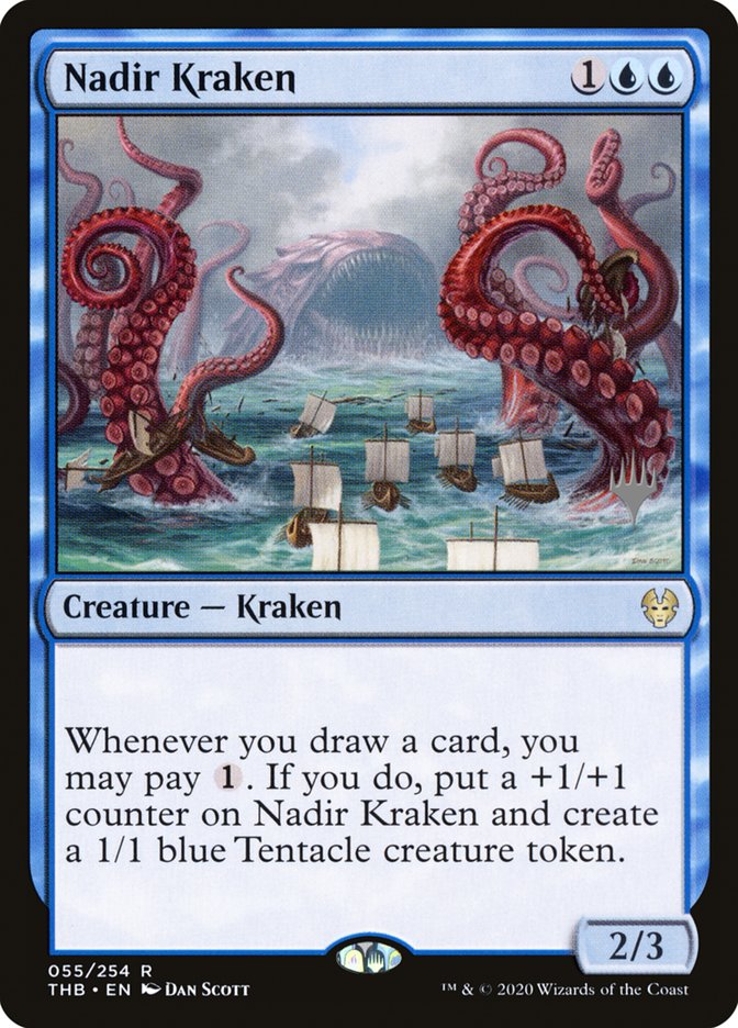 Nadir Kraken (Promo Pack) [Theros Beyond Death Promos] | Good Games North